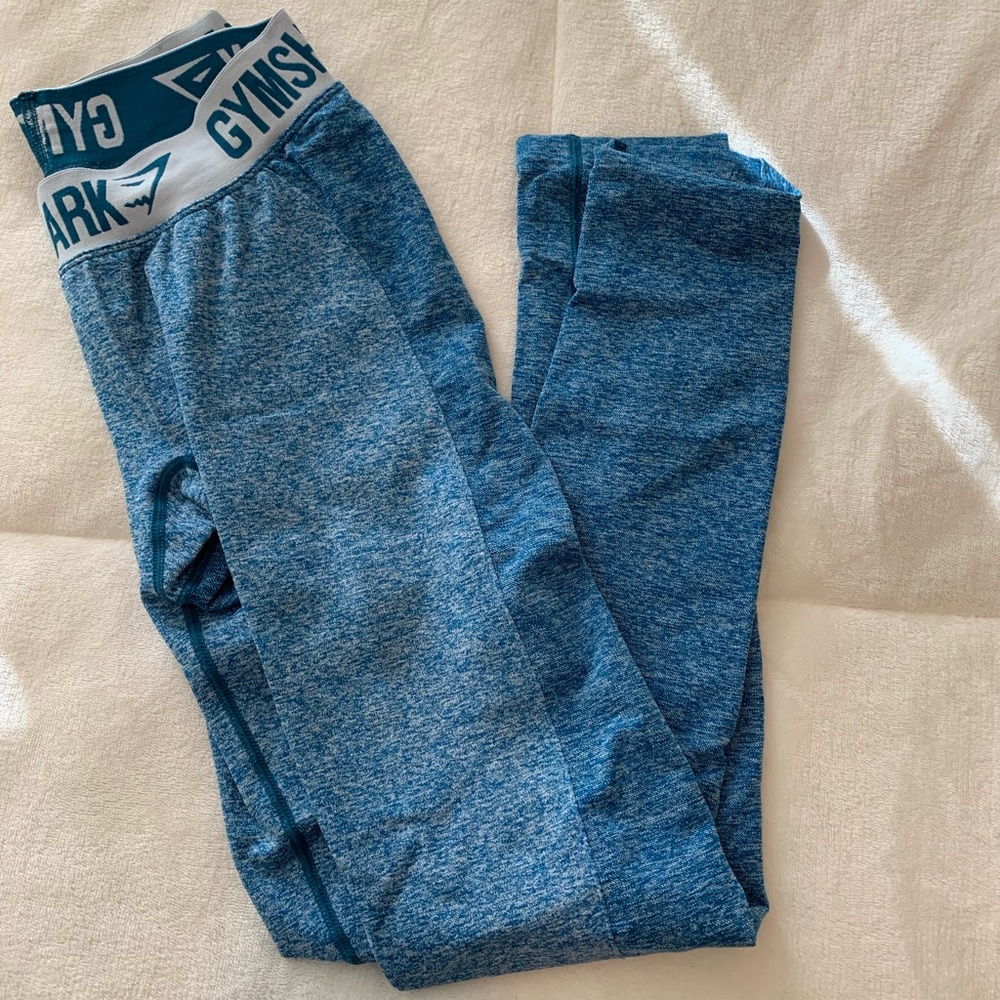 Blue gymshark leggings